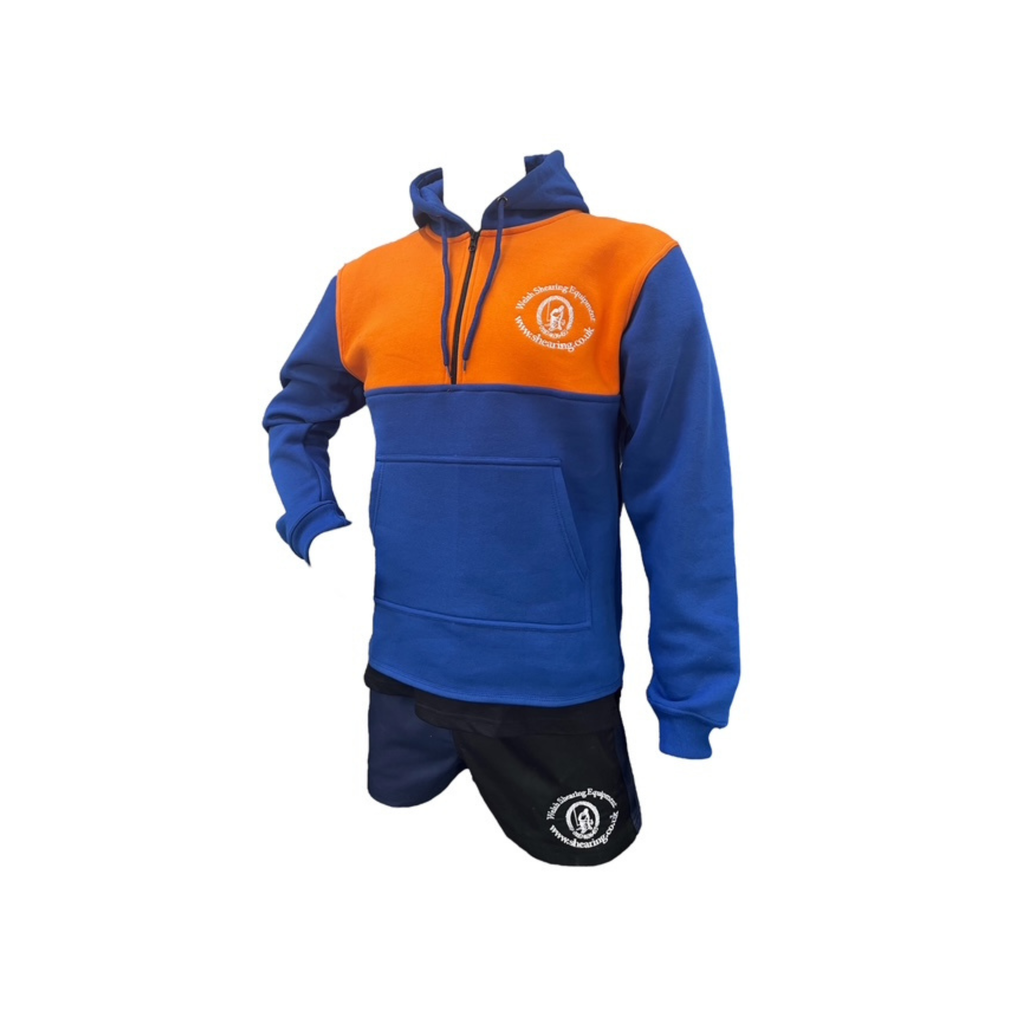 Welsh Shearing Long Back Hoodie