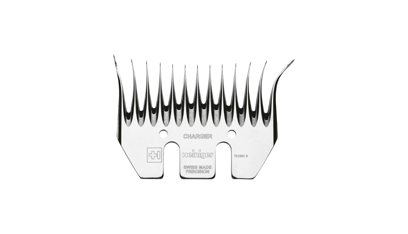 Heiniger Charger Comb *LEFT HANDED*