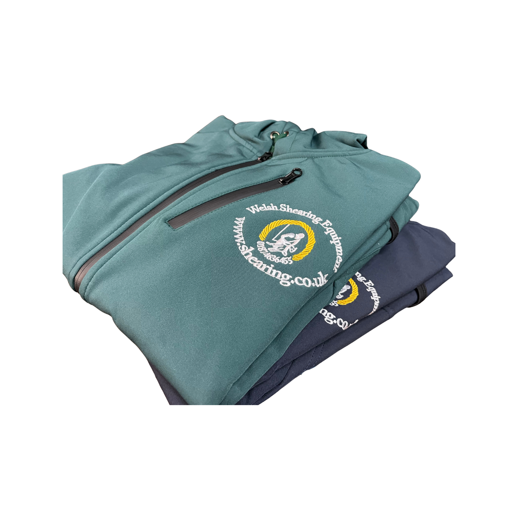 Welsh Shearing Soft Shell Long Back Hoodie - Full Zip
