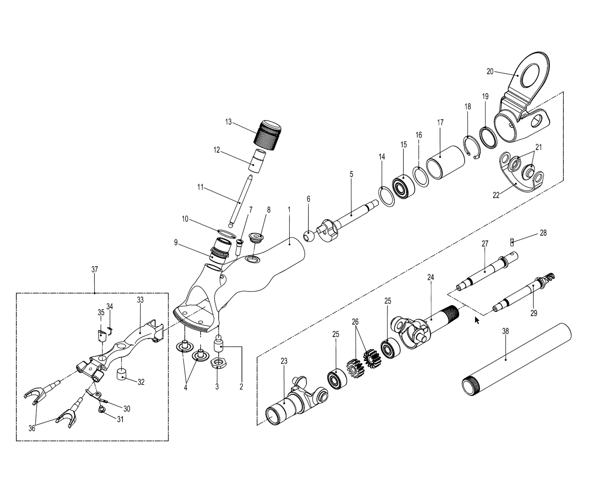Heiniger Icon  SFX -Spare Handpiece Parts