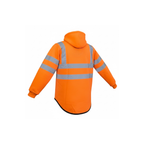 Welsh Shearing Long Back Hoodie Hi-Vis with Half Zip *NO LOGO*