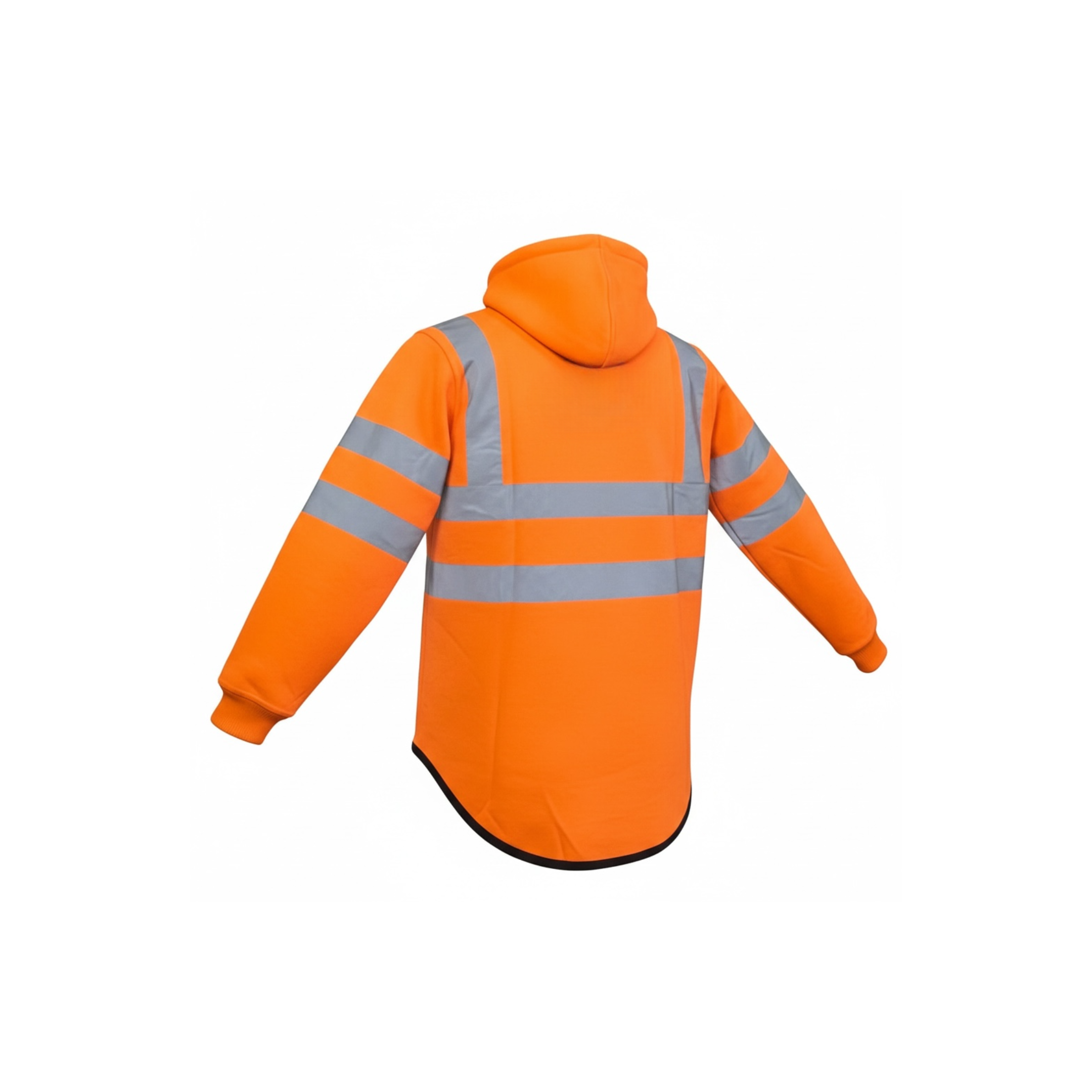 Welsh Shearing Long Back Hoodie Hi-Vis with Half Zip *NO LOGO*