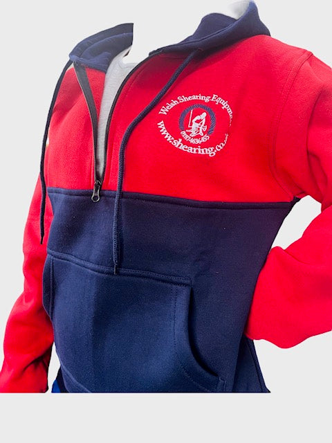 Welsh Shearing Long Back Hoodie