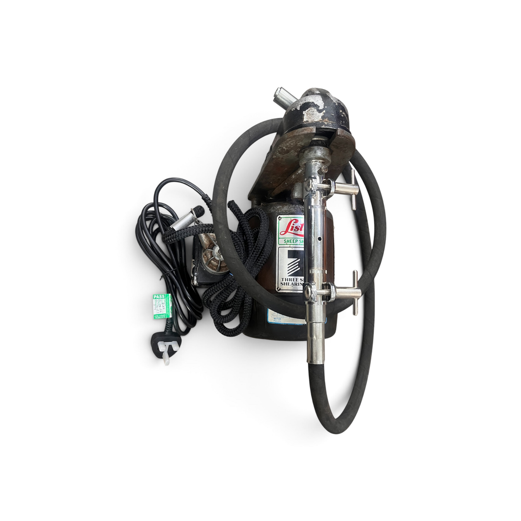 Reconditioned Lister Black 3 Speed Shearing Machine with Flexible Drive