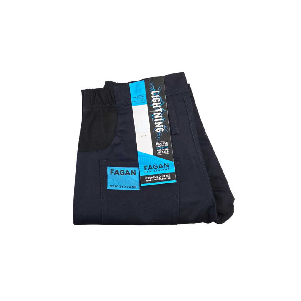Lister Fagan Lightning Blue  Lightweight Shearing Jeans