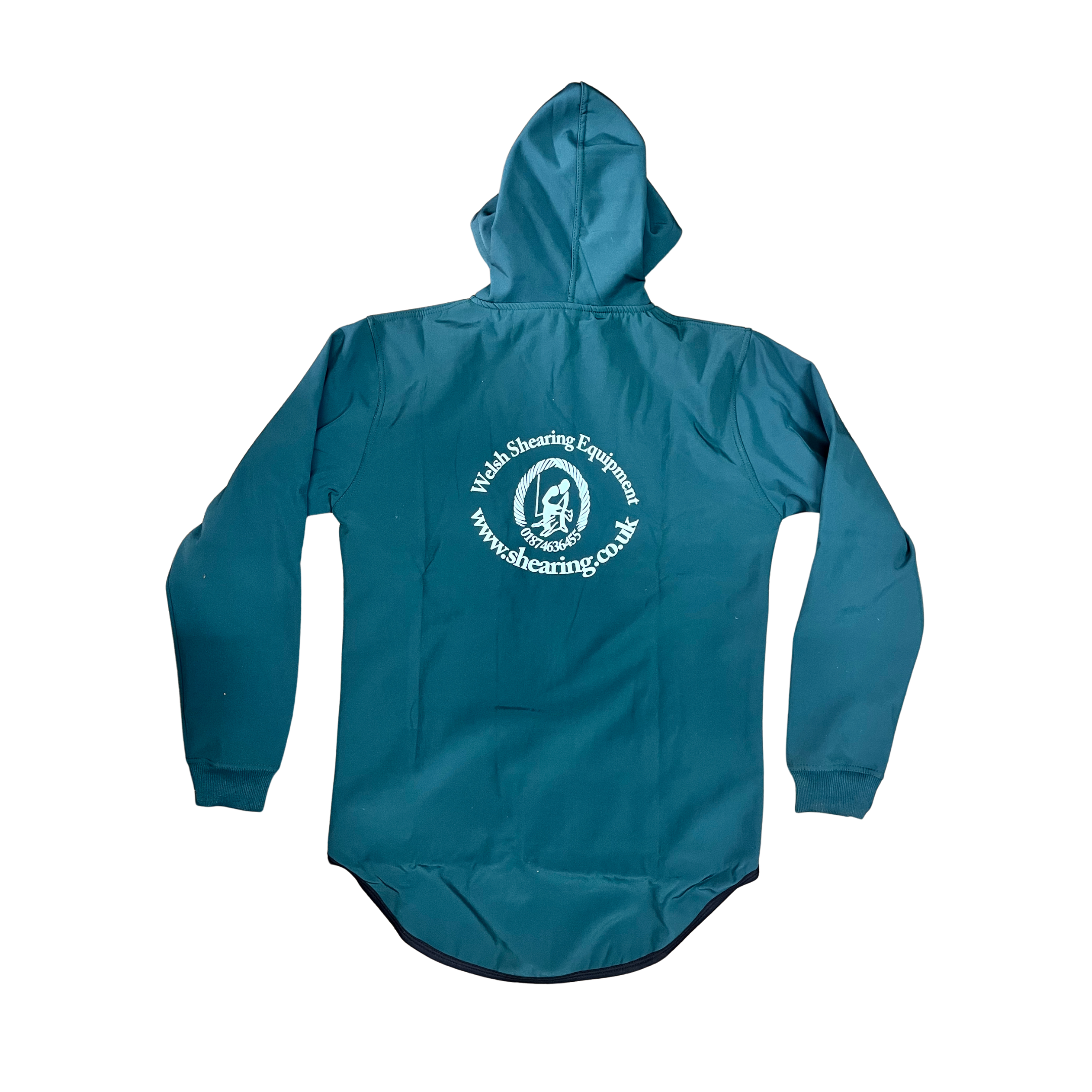 Welsh Shearing Soft Shell Long Back Hoodie - 1/4 Zip