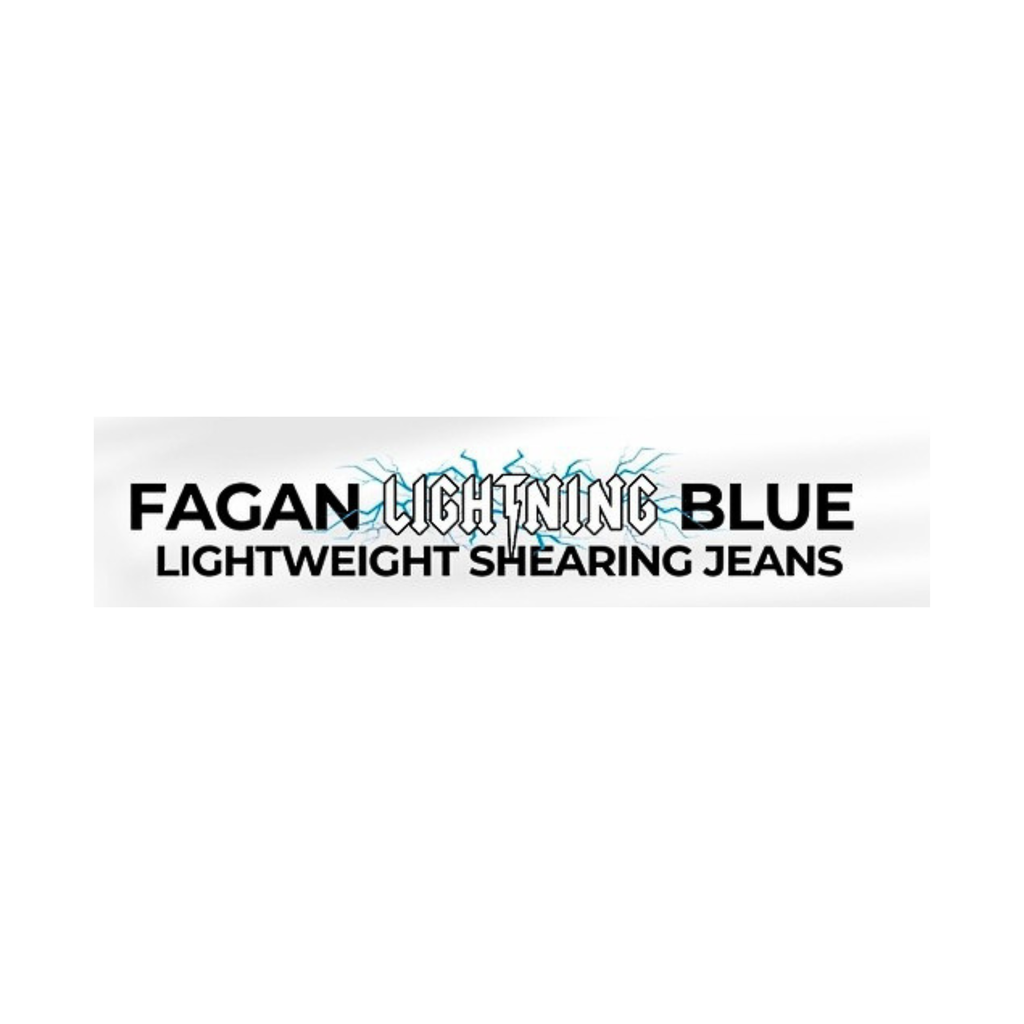 Lister Fagan Lightning Blue  Lightweight Shearing Jeans