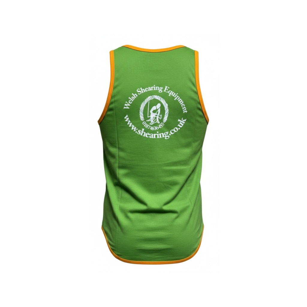 Welsh Shearing Long Tail Singlet