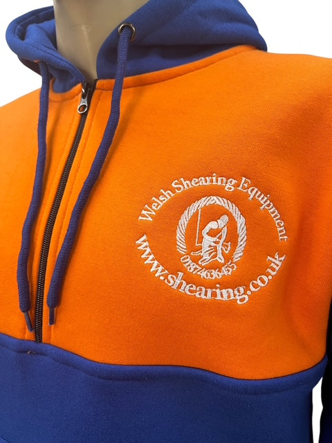 Welsh Shearing Long Back Hoodie