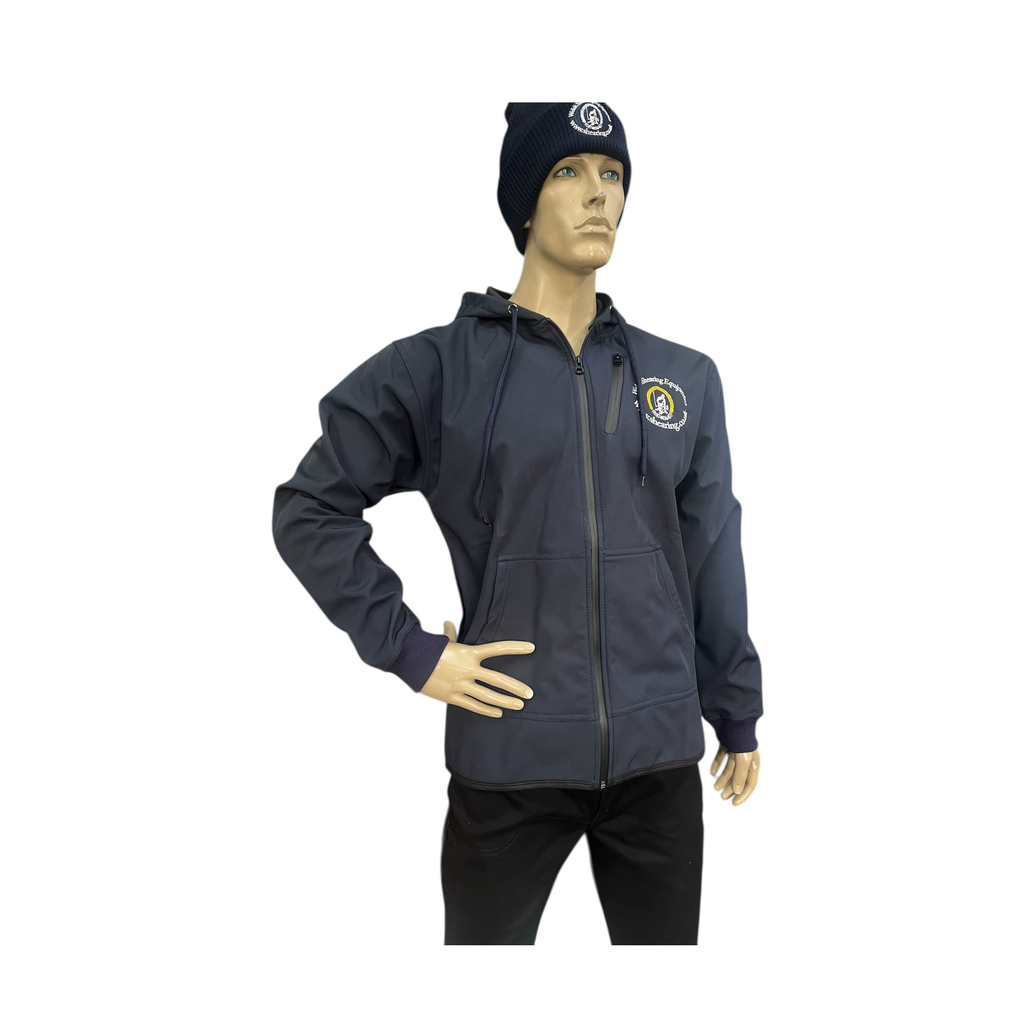 Welsh Shearing Soft Shell Long Back Hoodie - Full Zip