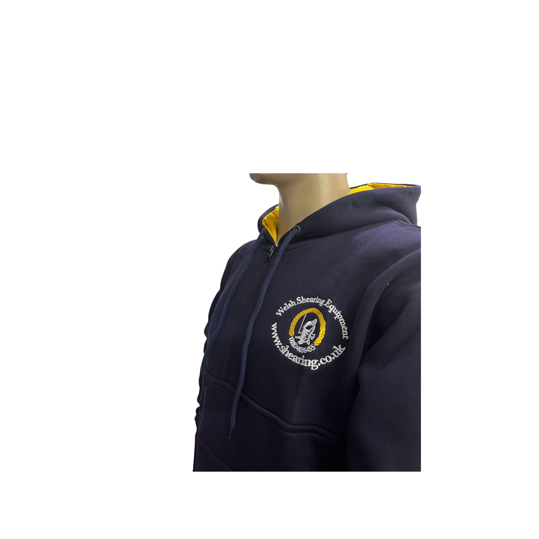 Welsh Shearing Long Back Hoodie